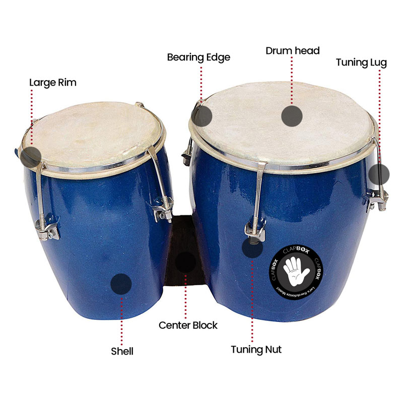 clapbox bongo-blue 